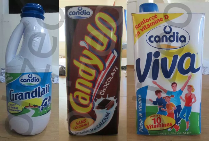 plv gonflable candy'up