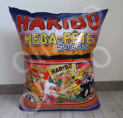 plv gonflable haribo