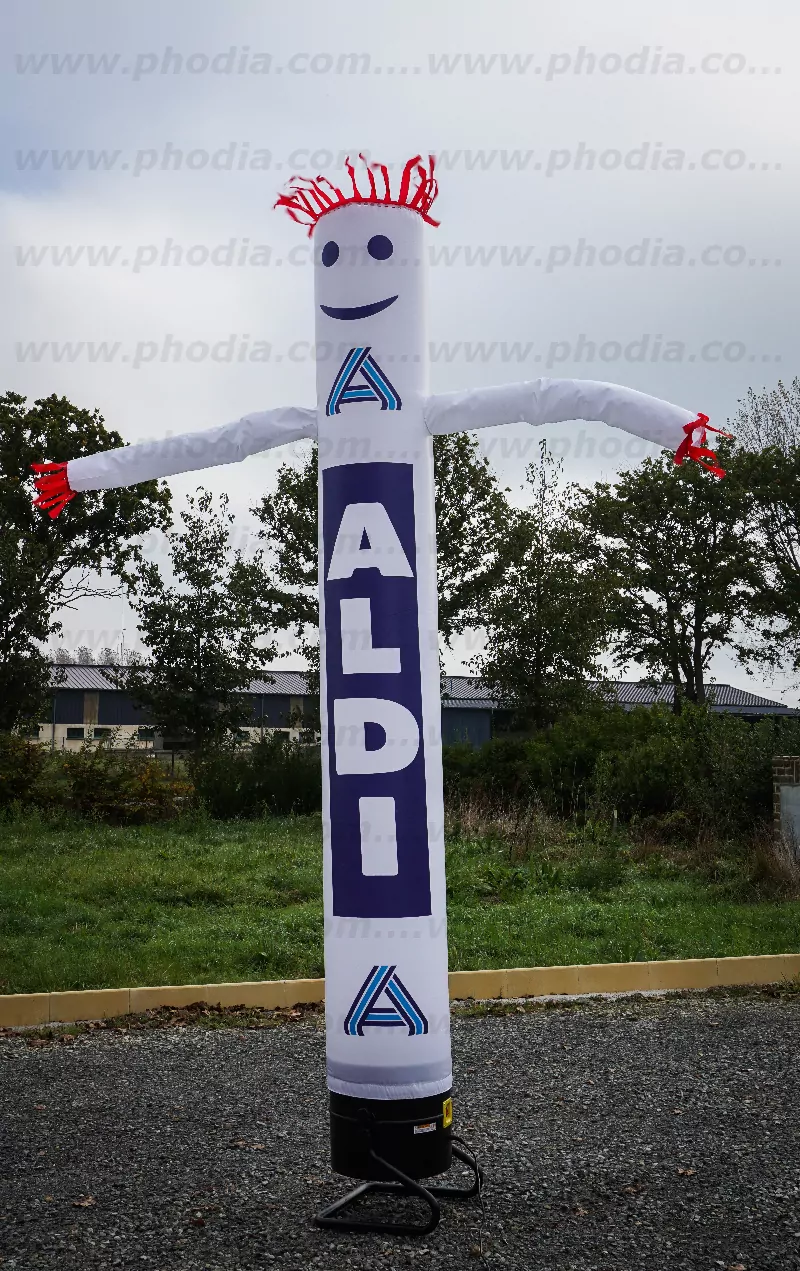 skydancer aldi de 3 m avec des bras