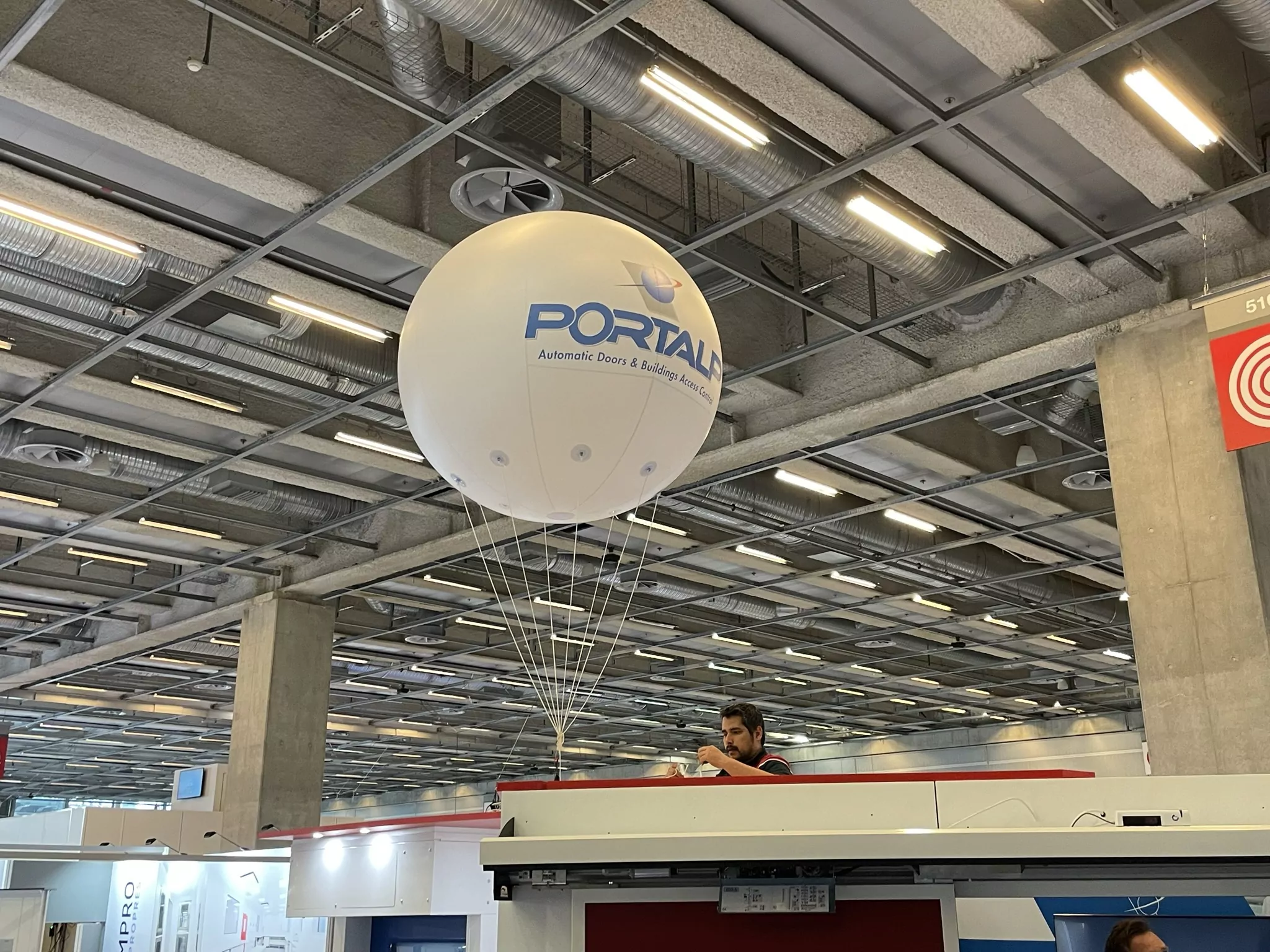 ballon hélium stand salon