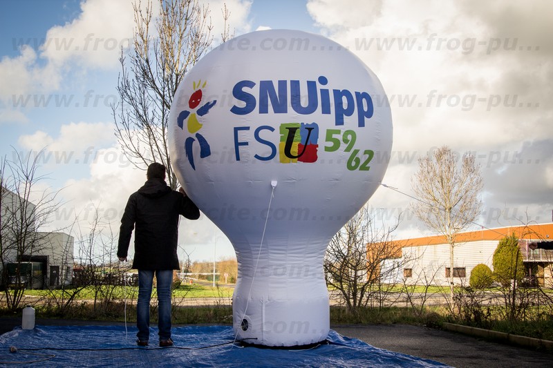 montgolfiere pub 3m SNUipp FSU 59-62, blanc