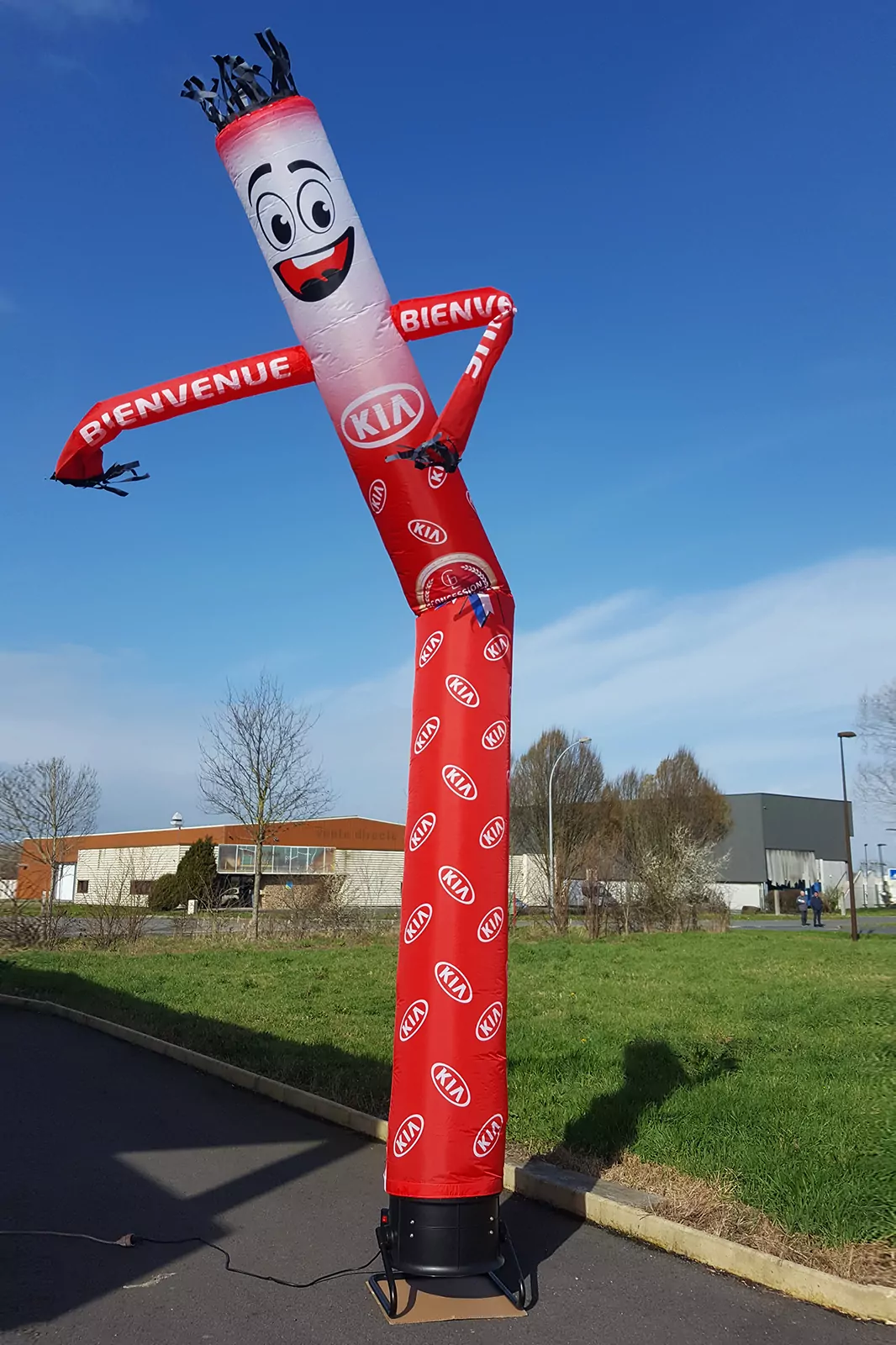 skydancer bonhomme publicitaire gonflable kia