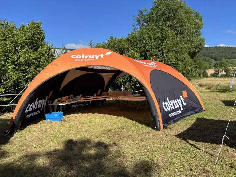 tente barnum gonflable